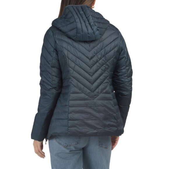 PAJAR Navy Collete Packable Puffer Coat - Picture 2 of 2